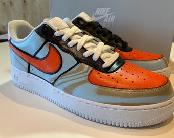 Hydro Dipped Air Force 1s