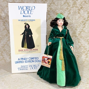 Vintage World Doll Scarlett O&#39;Hara as portrayed by Vivian Leigh