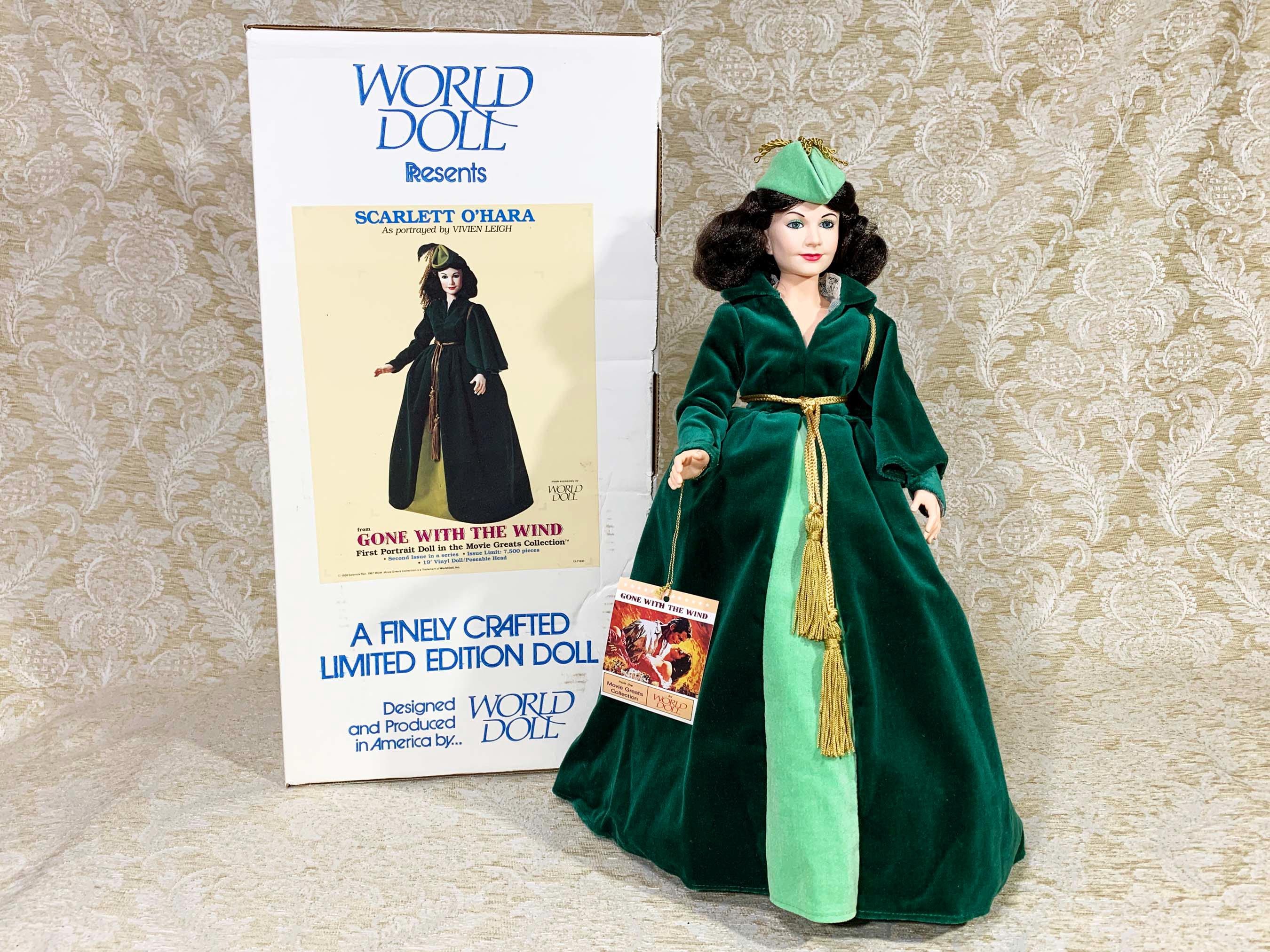 Vintage World Doll Scarlett O'hara as Portrayed by Vivian Leigh - Etsy