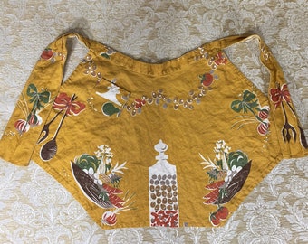 Hostess Half Apron with Pocket.