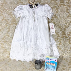 ANGELS GARMENT Baptism Christening Gown Jacket, Never Worn, with Original Tags.