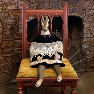 Meet “Miss Deer!” From the Spring House Collection Deer Dolls.