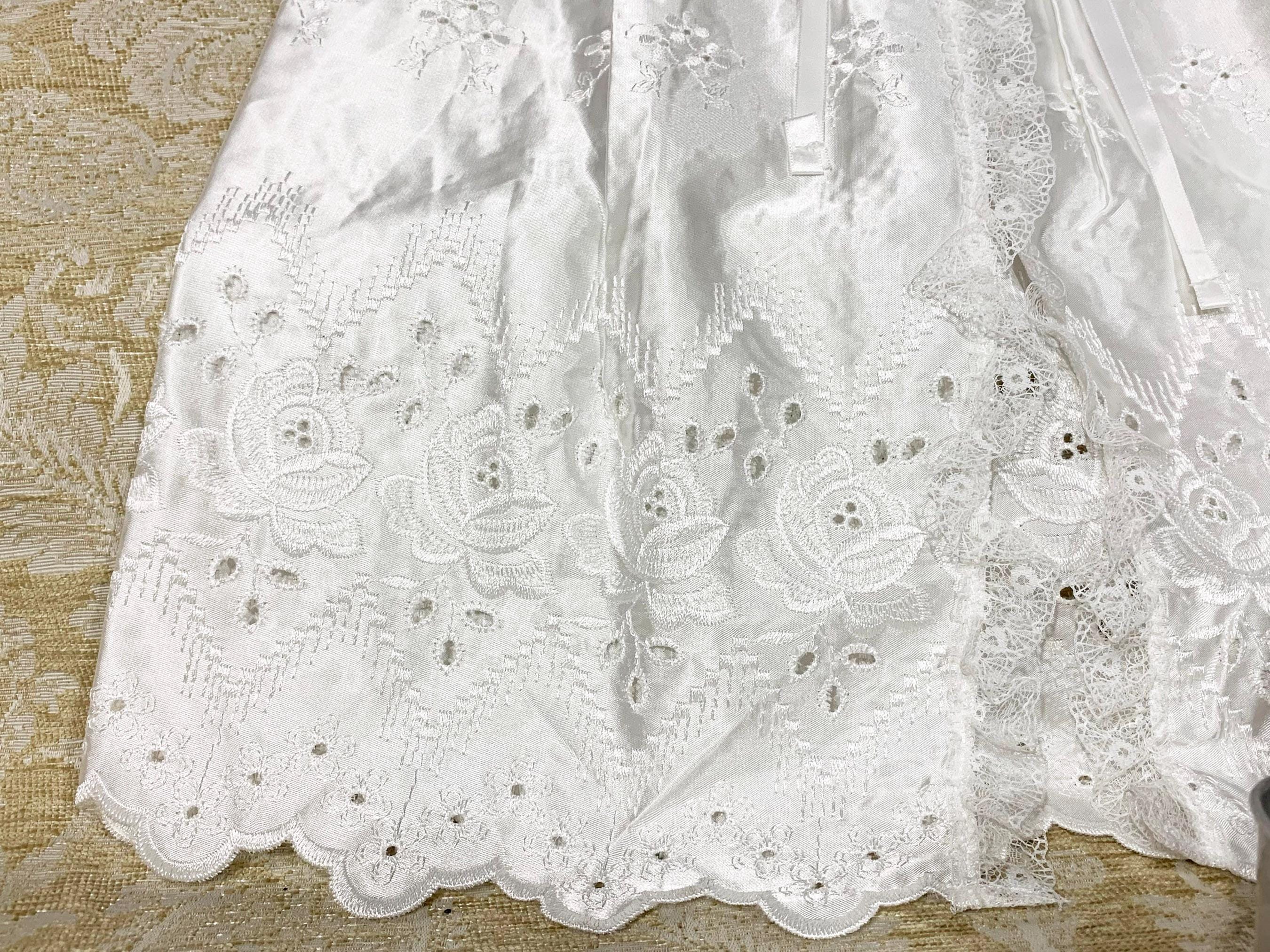 ANGELS GARMENT Baptism Christening Gown Jacket, Never Worn, With ...