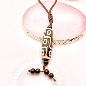 Boho Style Earthy String Adjustable Black Ceramic Necklace, Ceramic Jewelry, Ceramic Necklace, Adjustable Necklace, Gift for her