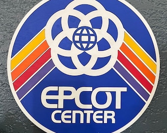 Epcot Center Wooden Wall Decoration