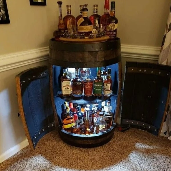 Mini Fridge Bar Etsy