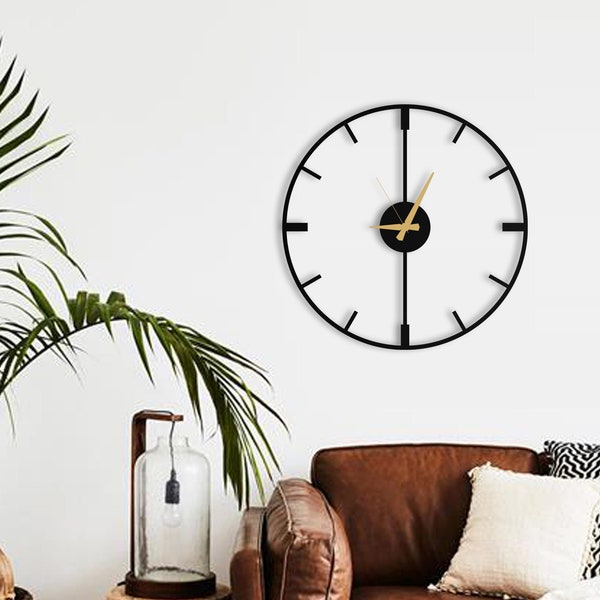 Oversized Wall Clock Etsy