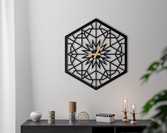 Large Oversized Wall Clock, Modern Unique Wall Clock