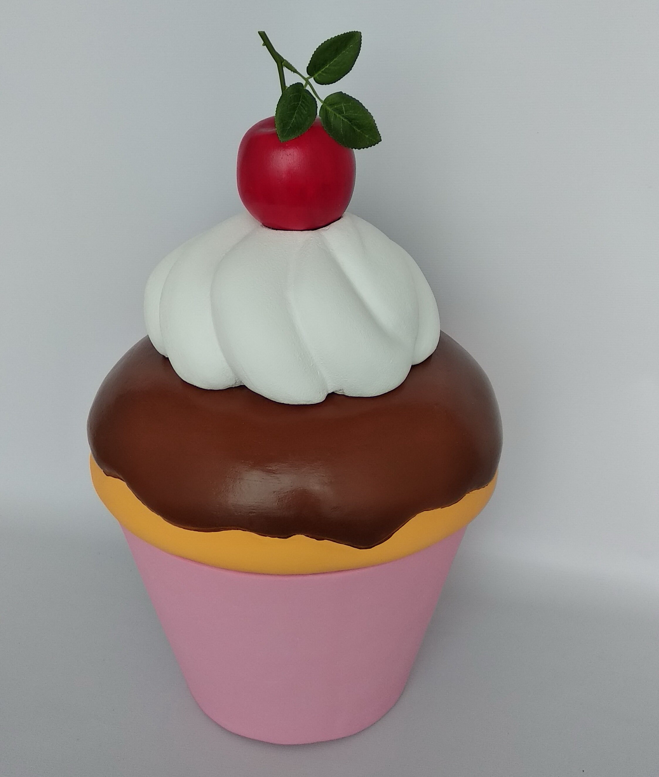 ONE 33'' Giant Cupcake With Cherry Props Storefront Etsy