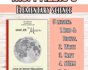 フリズル・ムーン先生 ユニットスタディ ユニット19 - 小学校向けホームスクール理科（デジタルダウンロード）