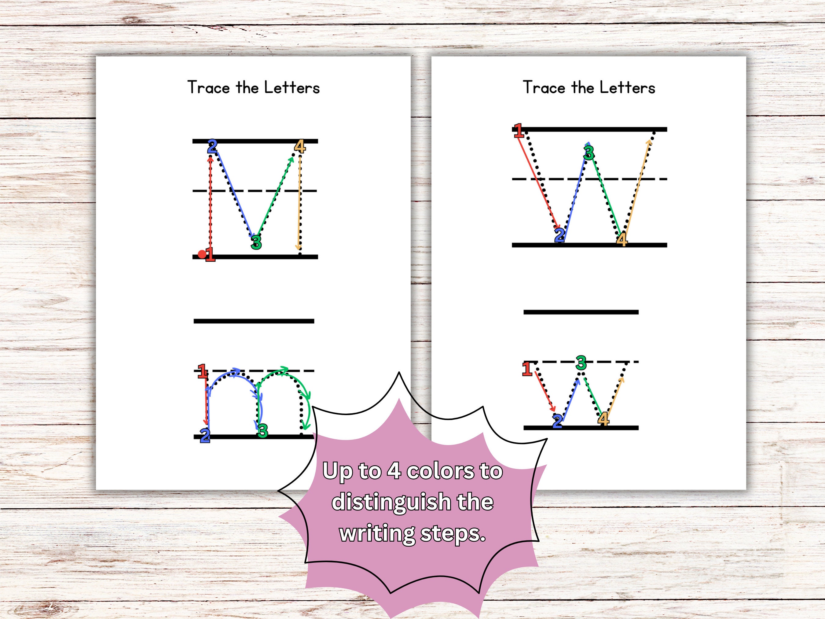 Pre-K alphabet trace book, fun learning