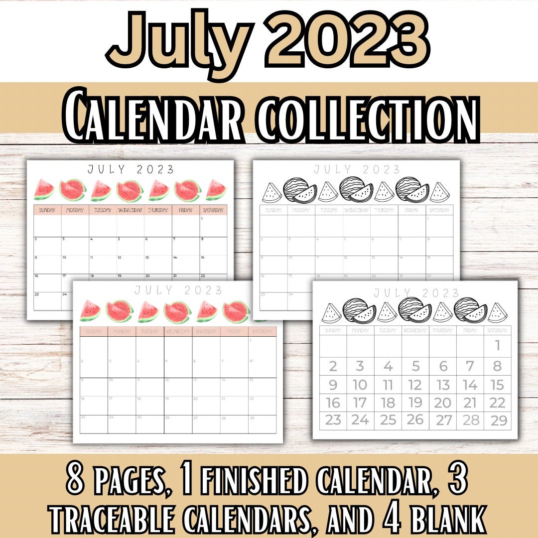july-2023-calendar-printable-pdf-calendar-traceable-calendar-for-kids