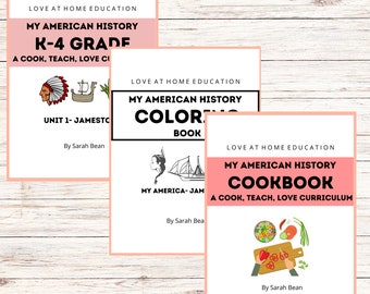 Unidad didáctica sobre Jamestown / Historia de Estados Unidos K-4 (Descarga digital)