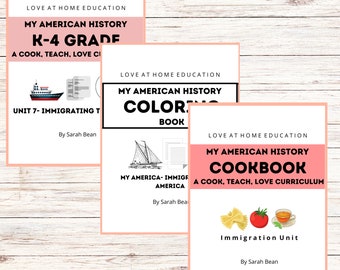 Currículo de Historia de Estados Unidos / Educación en casa K-4 (Descarga digital)