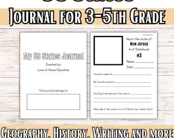 Revista de los Estados Unidos – Historia, geografía y caligrafía para la educación en casa
