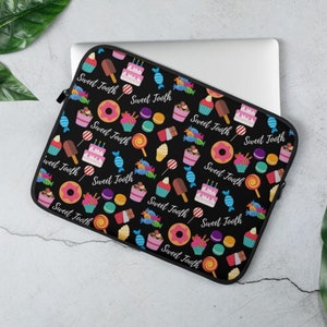 Laptop-Hülle 13 und 15 Zoll | wasserdicht | Laptop-Abdeckung und Koffer | Macbook, Ipad, Chromebook und Oberfläche | Süßigkeiten Süßigkeiten