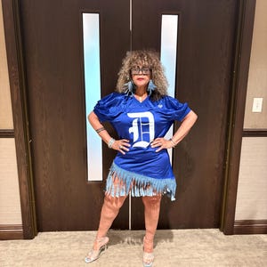 custom jersey dress Womens or chapter and number on the back Custom Jersey Lace Slip