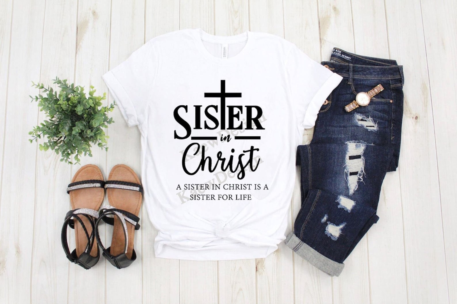 Sister In Christ SVG / Sisters in Christ A Sister In Christ | Etsy