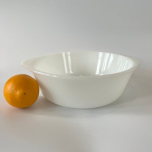 Vintage Glasbake White Casserole | 2 Quart