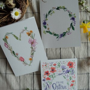 Kartenset Frühling | Klappkarten | Ostern