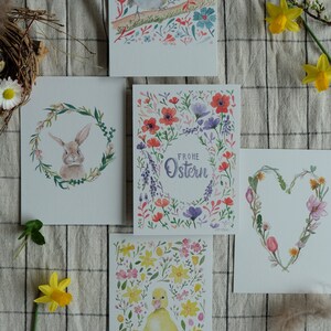 Kartenset Frühling | Postkarte | Ostern