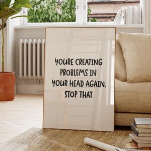 Uplifting Quote Print: Trendy Dorm Wall Art (Digital Download)