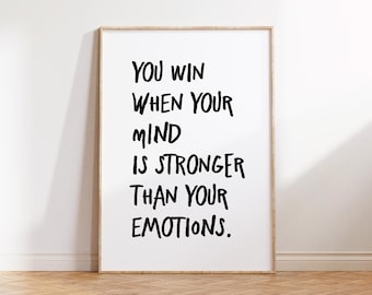 Inspirational Quote Art Print: Positive Vibes, Daily Reminder (Digital Download)