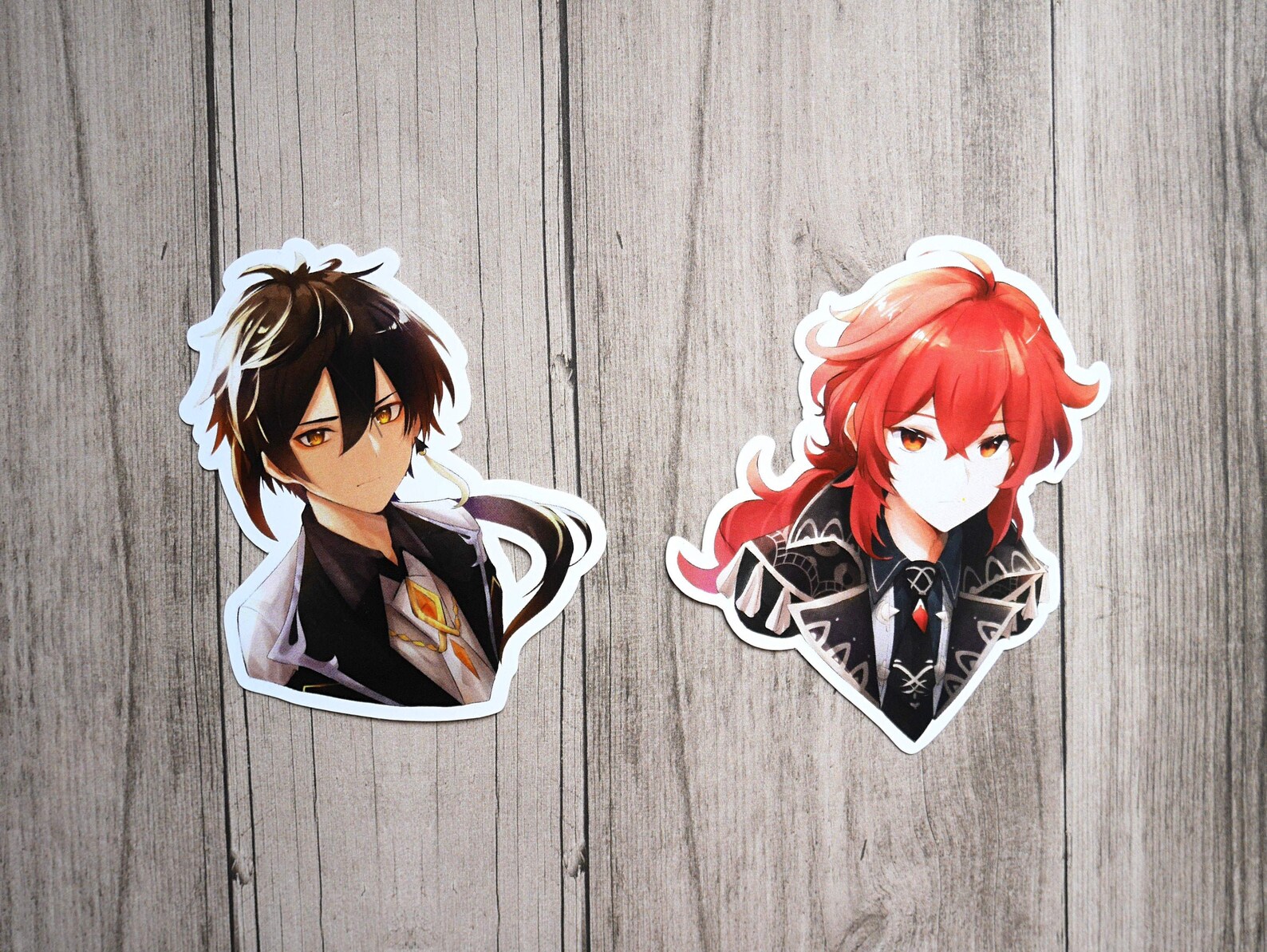 Zhongli Sticker Genshin Impact Stickers Handmade Sticker Etsy Ireland