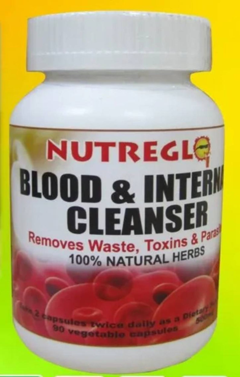 Blood & Internal Cleanser 90 Capsules Etsy