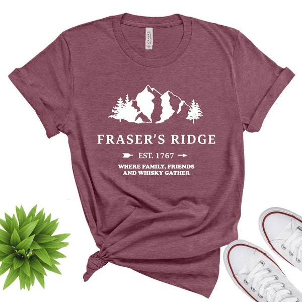 Jamie Fraser, Fraser's Ridge Shirt, Claire Shirt, Fraser Ridge Clan, Outlander