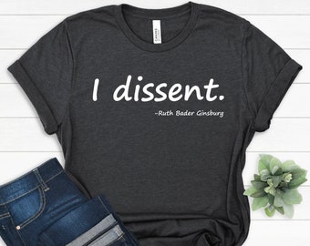 Ruth Bader Ginsburg Shirt - Etsy