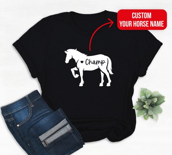 Personalized horse shirt Clearance