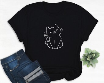 Cat Shirt, Kitty shirt, Kitten Shirt, Cat lover shirt, gift for cat lover