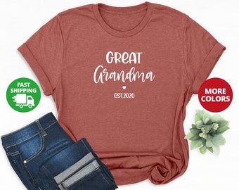 Great grandma shirt, Grandma gift, Best grandma shirt, Grandma tee, Grandma tshirt