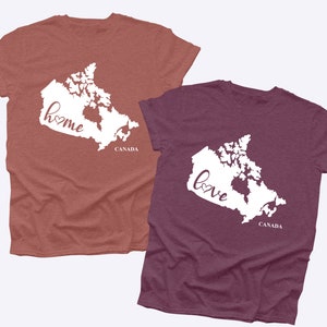 Canada Tshirt, Canada Shirt, Canadian T Shirt, Proud Canadian T-Shirt, Canada Gifts Tshirt, Canada Travel Shirt, Canada Love Shirt