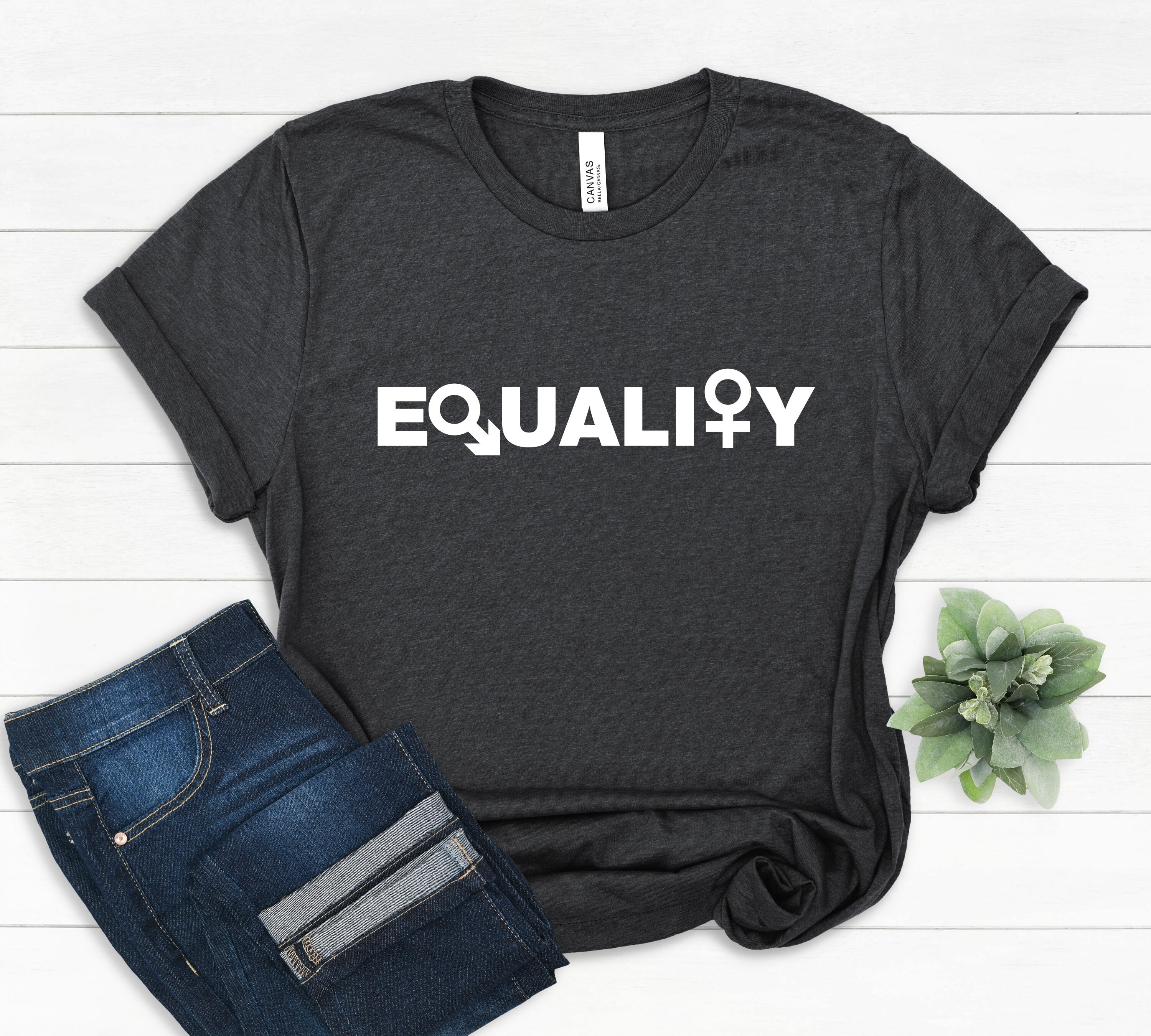 Equality Shirt Feminist T Shirt Equal Rights Shirt Gender - Etsy UK