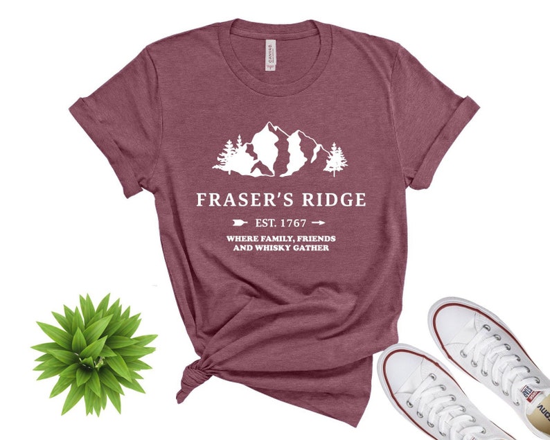 Jamie Fraser, Fraser's Ridge Shirt, Claire Shirt, Fraser Ridge Clan, Outlander image 1