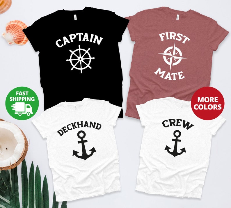 Captain Co-captain Pontoon Admiral Commodore First Mate - Etsy