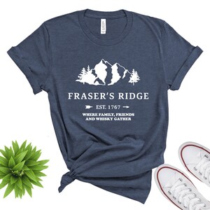 Jamie Fraser, Fraser's Ridge Shirt, Claire Shirt, Fraser Ridge Clan, Outlander image 2