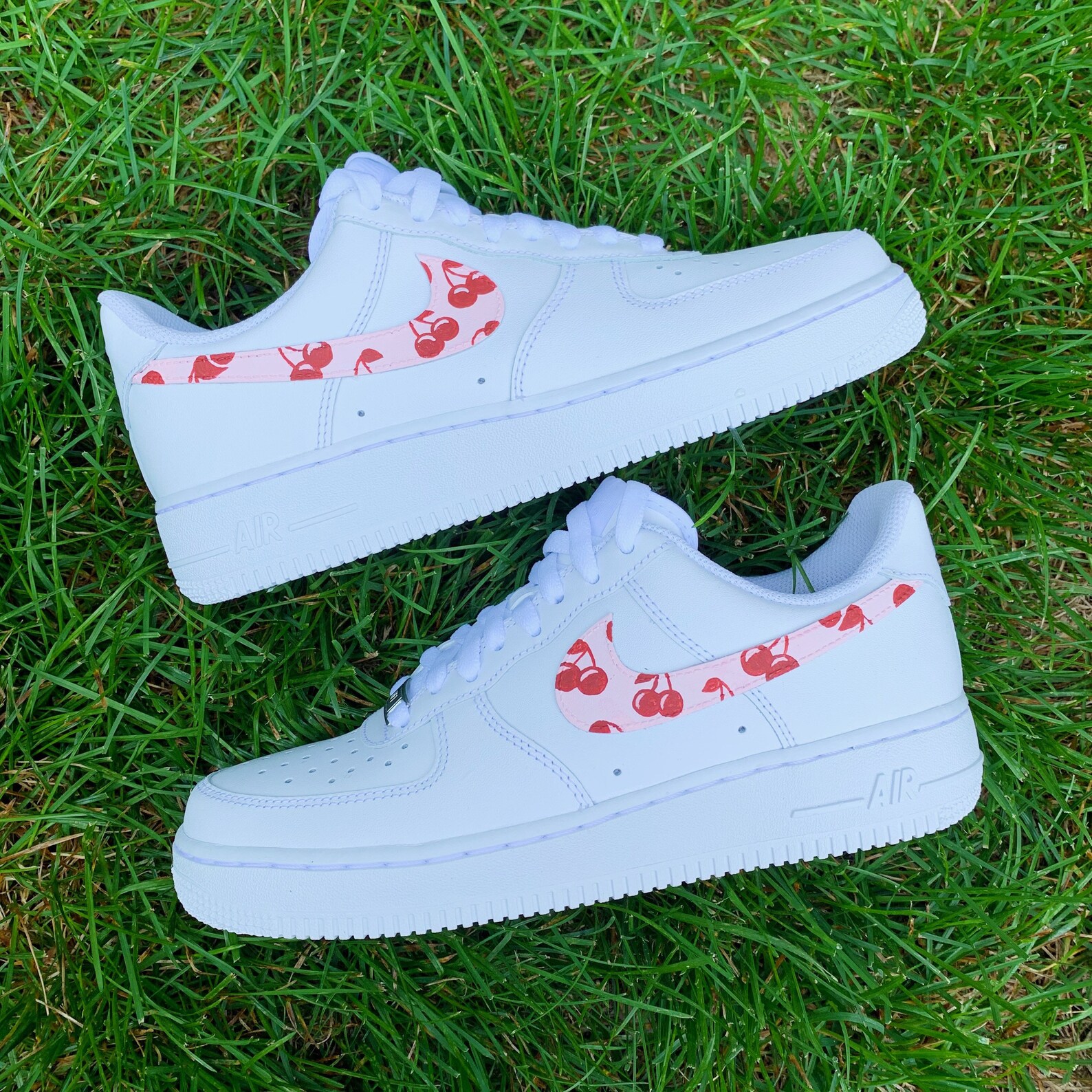 custom air force 1 cherry