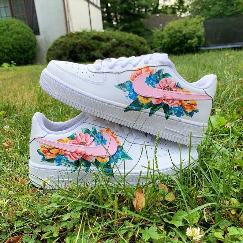 Flower Custom Air Force 1s 