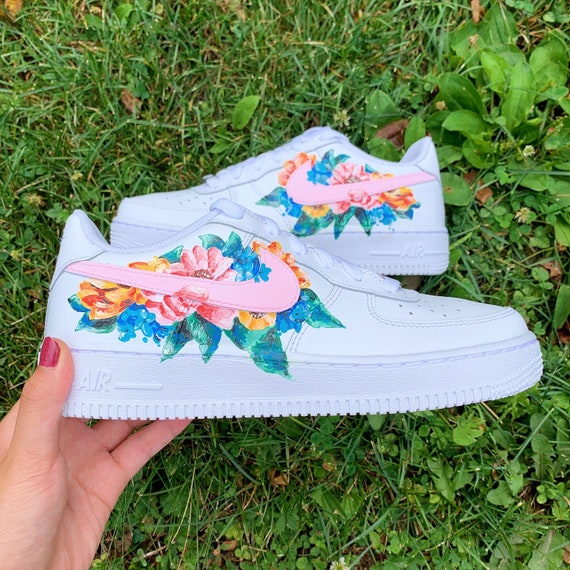 flower air force 1s