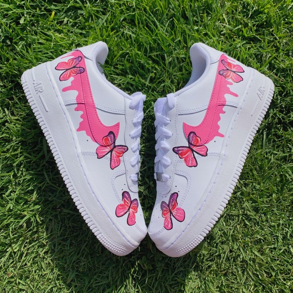 Pink Dior Air Force 1s Rate these! Cop or Drop? Follow @kickzincolor for  more! : @mattbcustoms