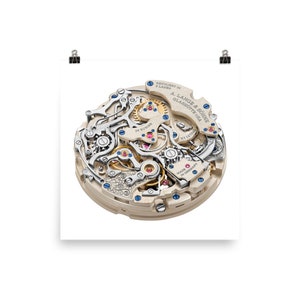 A. Lange & Söhne Watch Movement Luxury Watch Art, Watch Artwork, Modern Wall Art, Watch Poster