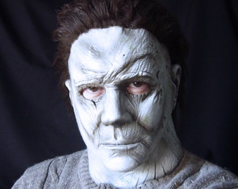 Halloween latex Mask, slasher movie, Mass murderer, Scary mask, Horror costume