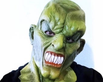 Goosebumps Latex Mask, The Haunted Mask, Cosplay, Costume