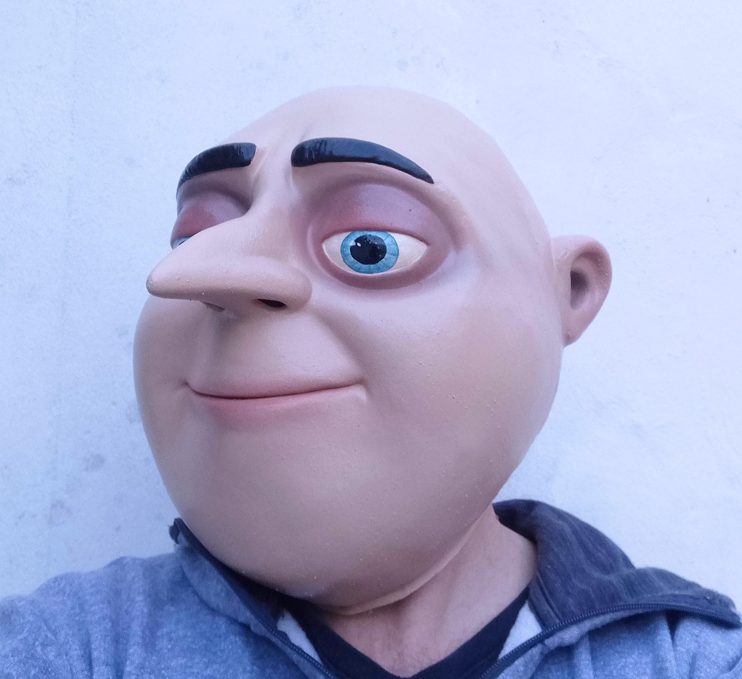 Mr. Amazing Latex Mask, Bob Mask, Superhero Custome, Cosplay - Etsy Sweden, image size:2499x2286