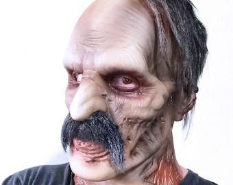 Count Orlok Latex Mask,Nosferatu mask, Vampire Cosplay, Horror Costume