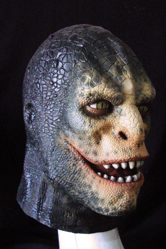 Latex Mask Villain Man Spider Curtis Cosplay - Etsy