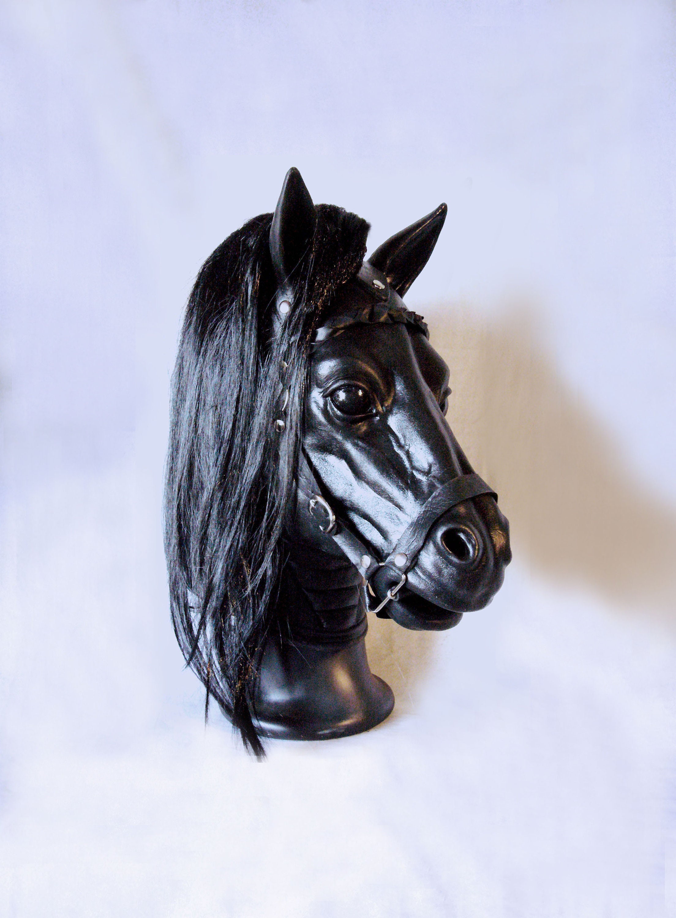 Latex Horse Mask 